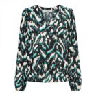 Blouse Emily Mineral Green Multi - &Co Woman