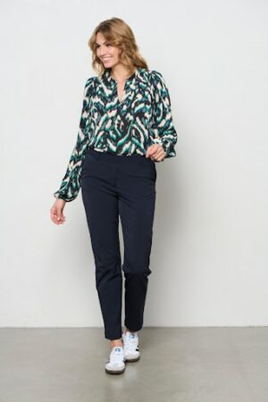 Blouse Emily Mineral Green Multi - &Co Woman