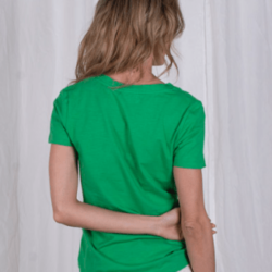 Top/T-shirt Seattle Appelgroen - The Clothed Premium Basics