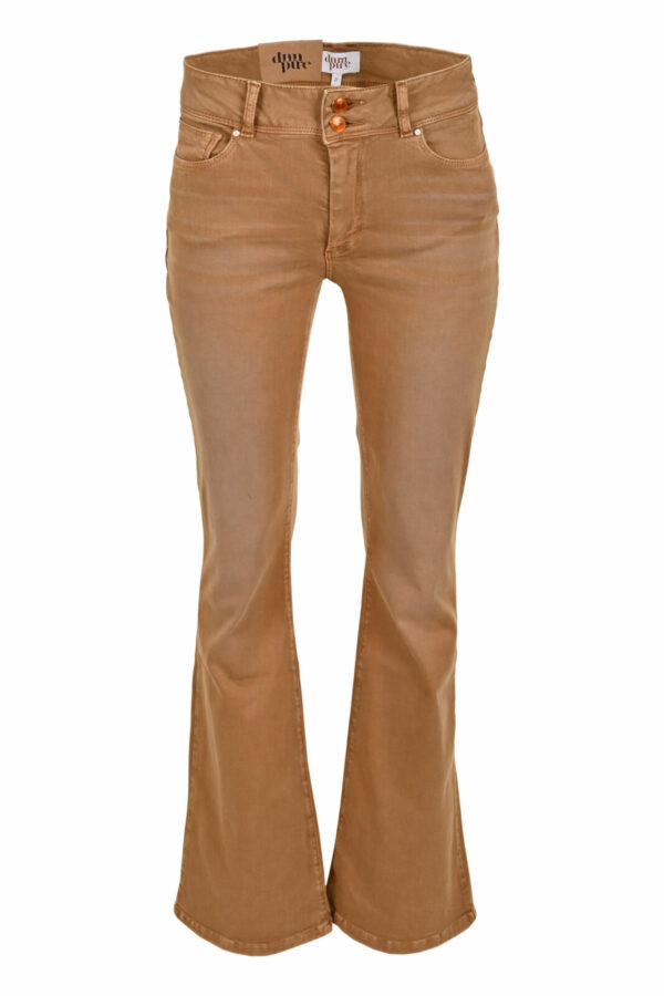 Flynn - Jeans - Flared Flap - L32 Caramel - dnmPure