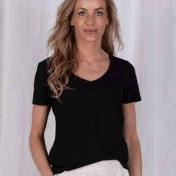 Top/T-shirt Seattle Black - The Clothed Premium Basics