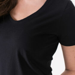 Top/T-shirt Seattle Black - The Clothed Premium Basics