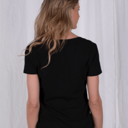 Top/T-shirt Seattle Black - The Clothed Premium Basics