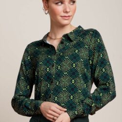 Blouse Rosie Spiller Dragonfly Green - King Louie