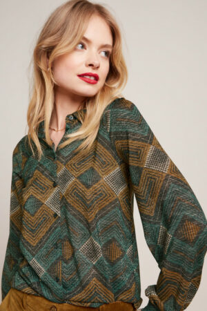 Blouse Maisie Morrison Pine Green - King Louie