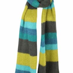 Sjaal Peru Scarf Stripe Combo Green BW4-859 - Bindi