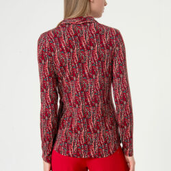 Blouse Long Sleeves Maroon - Surkana