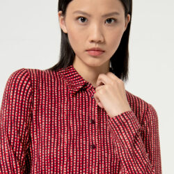 Blouse Getailleerd Rood - Surkana