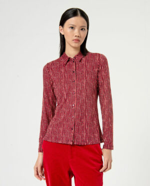 Blouse Getailleerd Rood - Surkana