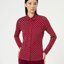 Blouse Long Sleeves Red - Surkana