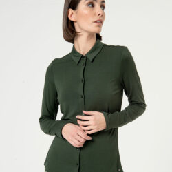 Blouse Getailleerd Groen - Surkana