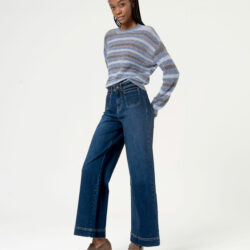 Jeans Flare Deep Blue - Surkana