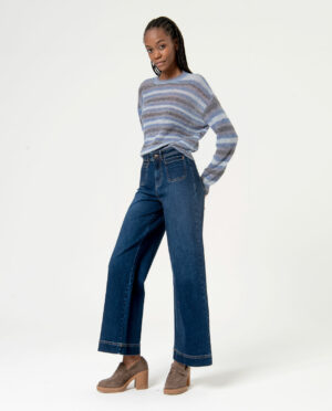 Jeans Flare Deep Blue - Surkana