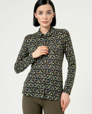 Blouse Long Sleeves Green - Surkana