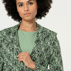 Blazer Print Black/Green - Surkana