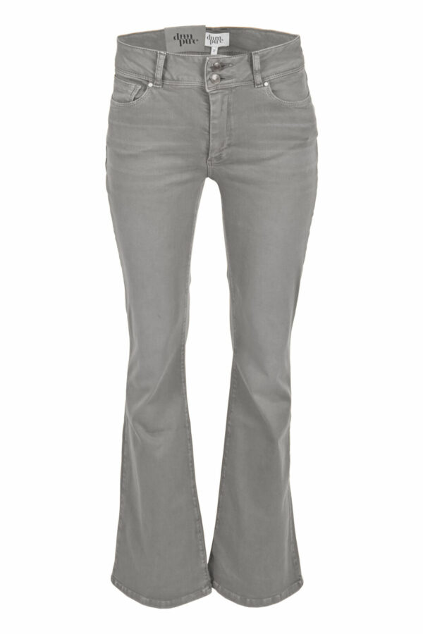 Flynn - Jeans - Flared Flap - L32 Warm Grey - dnmPure