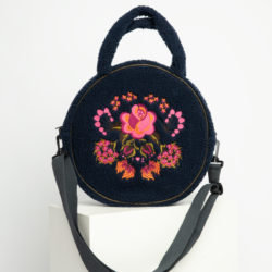 Handtas Teddy Rose - Quilted Flower Blue - Blutsgeschwister