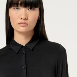 Blouse Getailleerd Zwart - Surkana