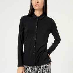 Blouse Getailleerd Zwart - Surkana