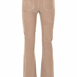 Flynn - Ribbroek - Flared - L32 Taupe VLVT - dnmPure