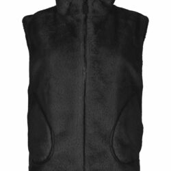 Gilet Kiki Imitatiebont Black D12 - Maicazz