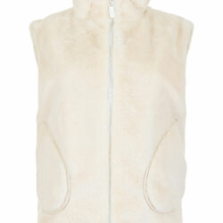 Gilet Kiki Imitatiebont Offwhite D12 - Maicazz