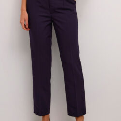 Broek KAsakura HW Zipper Pants Dawn Purple - Kaffe