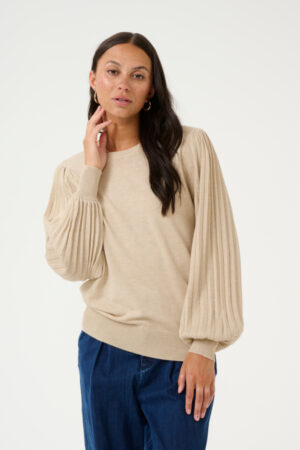 Trui KAlone Knit Feather Gray Melange - Kaffe