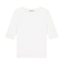 Top/T-shirt Chicago Wit Viscose - The Clothed Premium Basics