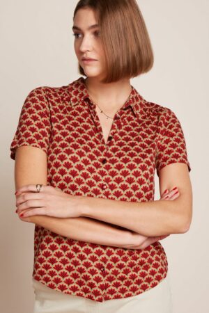 Blouse Maisie Touche True Red - King Louie