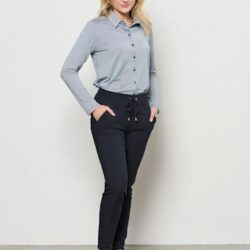 Blouse Lotte Stripe Navy - &Co Woman