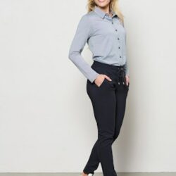 Blouse Lotte Stripe Navy - &Co Woman