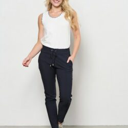 Top Taia Offwhite - Indigo - &Co Woman