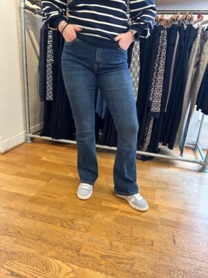 Jeans - Flare Fit Donkerblauw - Norfy