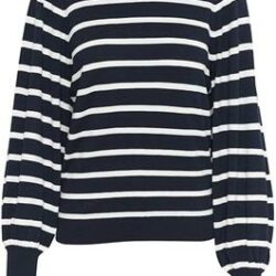 Trui KAlizzy Stripe Midnight Marine - Kaffe