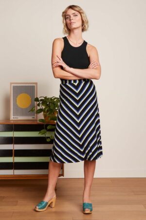 Rok Juno Midi Embla Stripe- King Louie