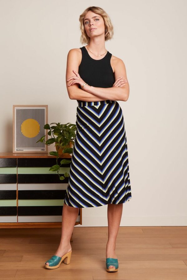 Rok Juno Midi Embla Stripe- King Louie