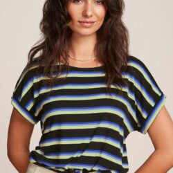 Top Knot Top Embla Stripe - King Louie