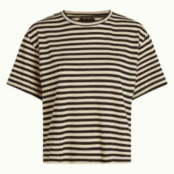 Top Boxy Tee Chopito Stripe Black - King Louie