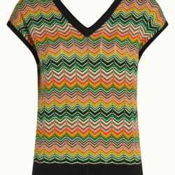 Top Sofie Penny Zigzag Black - King Louie