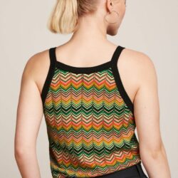 Top Sofie Penny Zigzag Black