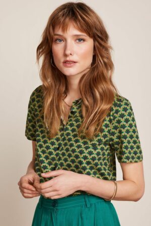 Blouse Maisie Touche Beacon Blue - King Louie