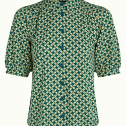 Blouse Carina Scala Kayaking Green - King Louie