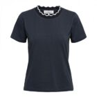 T-Shirt Taia Navy Offwhite - Indigo - &Co Woman