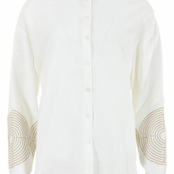 Blouse Minde Offwhite/Light Sand - Maicazz