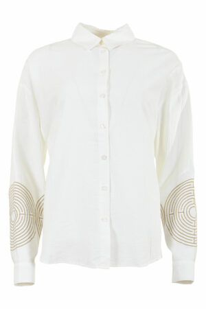 Blouse Minde Offwhite/Light Sand - Maicazz