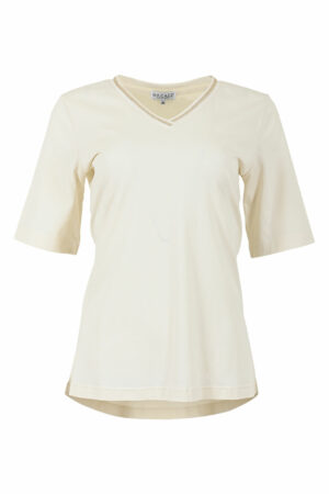 T-shirt Mopanne Coconut Milk - Spring Blue - Maicazz