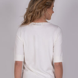 Top Darwin Offwhite Viscose - The Clothed Premium Basics