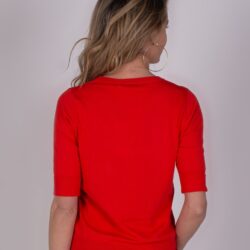 Top Darwin Coral Viscose - The Clothed Premium Basics