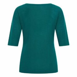 Top V-Hals Emerald Katoen - Zilch